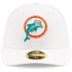Omaha Low Profile 59FIFTY Fitted Hat - Miami Dolphins
