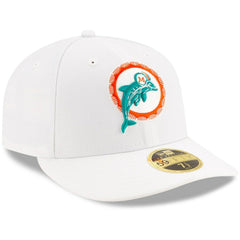 Omaha Low Profile 59FIFTY Fitted Hat - Miami Dolphins