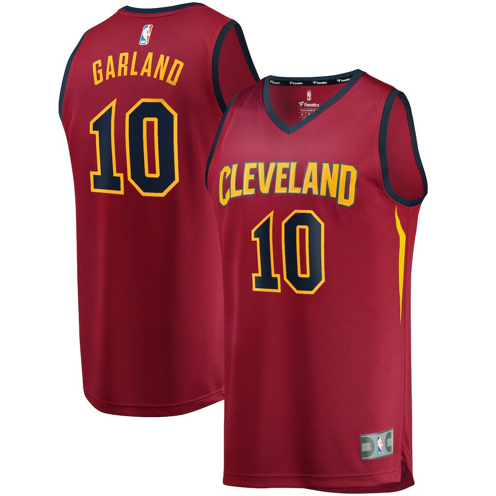 NBA Darius Garland Cleveland Cavaliers Youth Replica Fast Break Jersey Wine sale