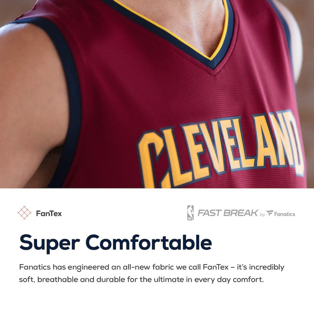 NBA Darius Garland Cleveland Cavaliers Youth Replica Fast Break Jersey Wine sale