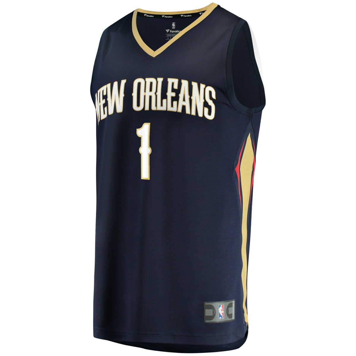 NBA Zion Williamson New Orleans Pelicans Youth Replica Fast Break Jersey Navy