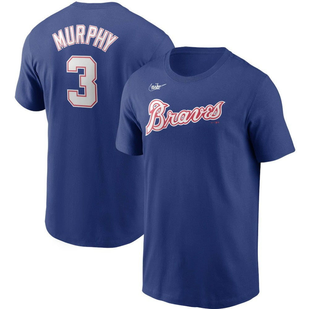 MLB Dale Murphy Atlanta Braves Nike Cooperstown Collection Name & Number T-Shirt