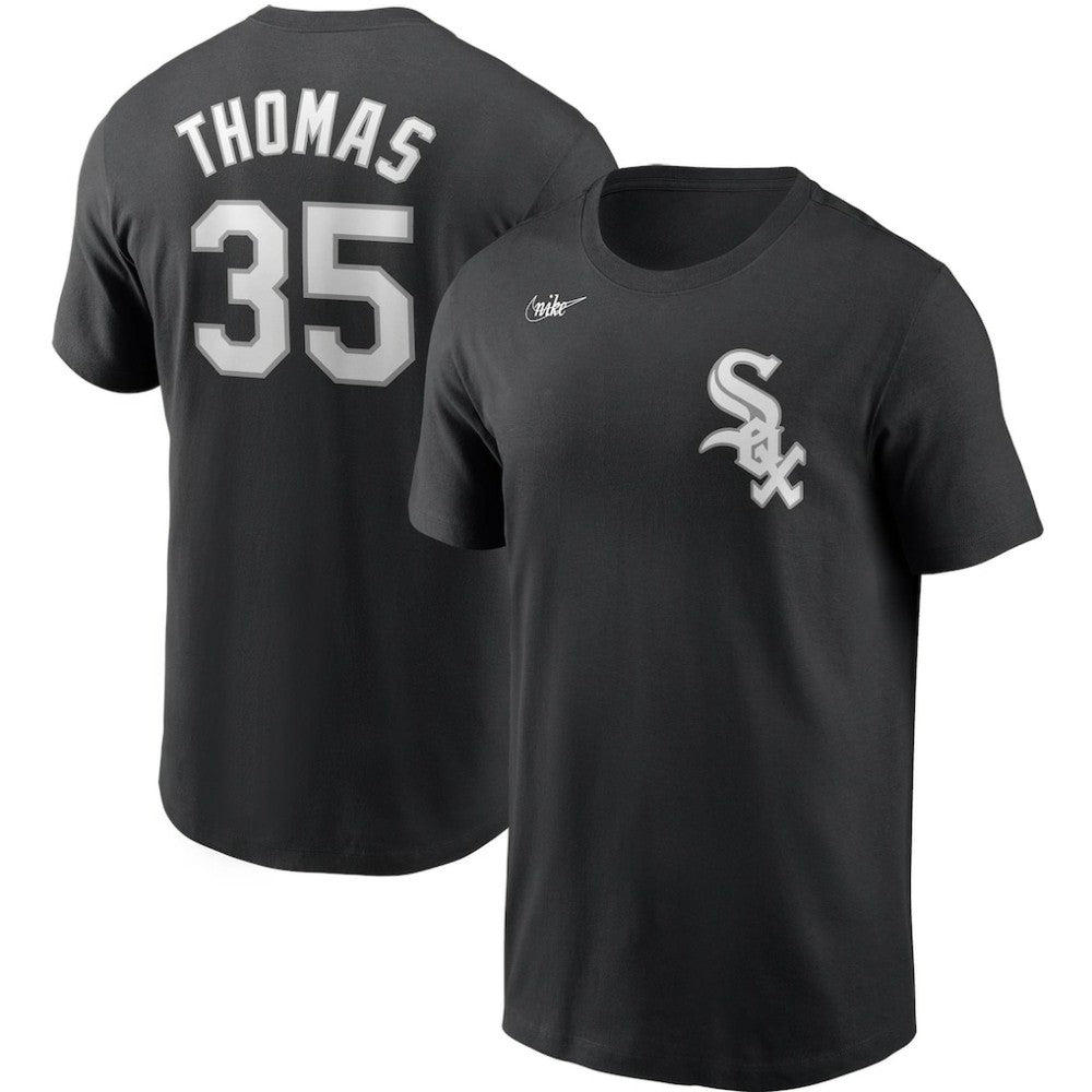 MLB Frank Thomas Chicago White Sox Nike Cooperstown Collection Name & Number T-Shirt