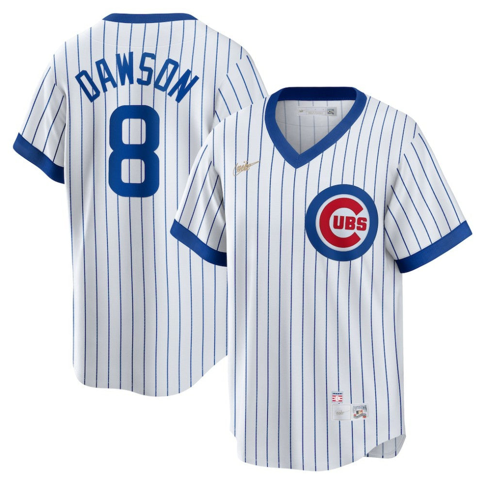 MLB Andre Dawson Chicago Cubs Nike Home Cooperstown Collection Player Jersey