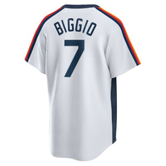 MLB Craig Biggio Houston Astros Nike Home Cooperstown Collection Logo Player Jersey