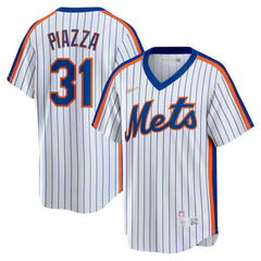 MLB Mike Piazza New York Mets Nike Home Cooperstown Collection Player Jersey