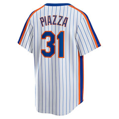 MLB Mike Piazza New York Mets Nike Home Cooperstown Collection Player Jersey