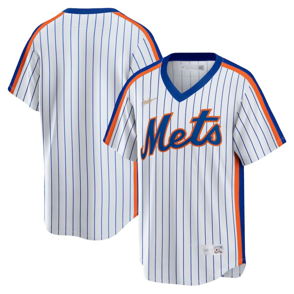 MLB New York Mets Nike Home Cooperstown Collection Team Jersey