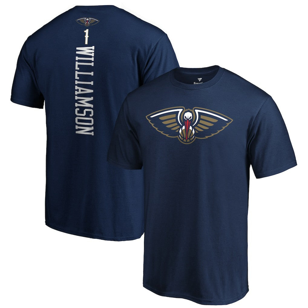 NBA Zion Williamson New Orleans Pelicans 2019 NBA Draft Playmaker Name & Number T-Shirt