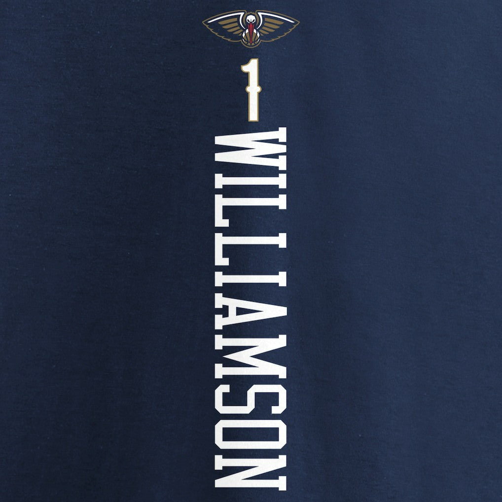 NBA Zion Williamson New Orleans Pelicans 2019 NBA Draft Playmaker Name & Number T-Shirt