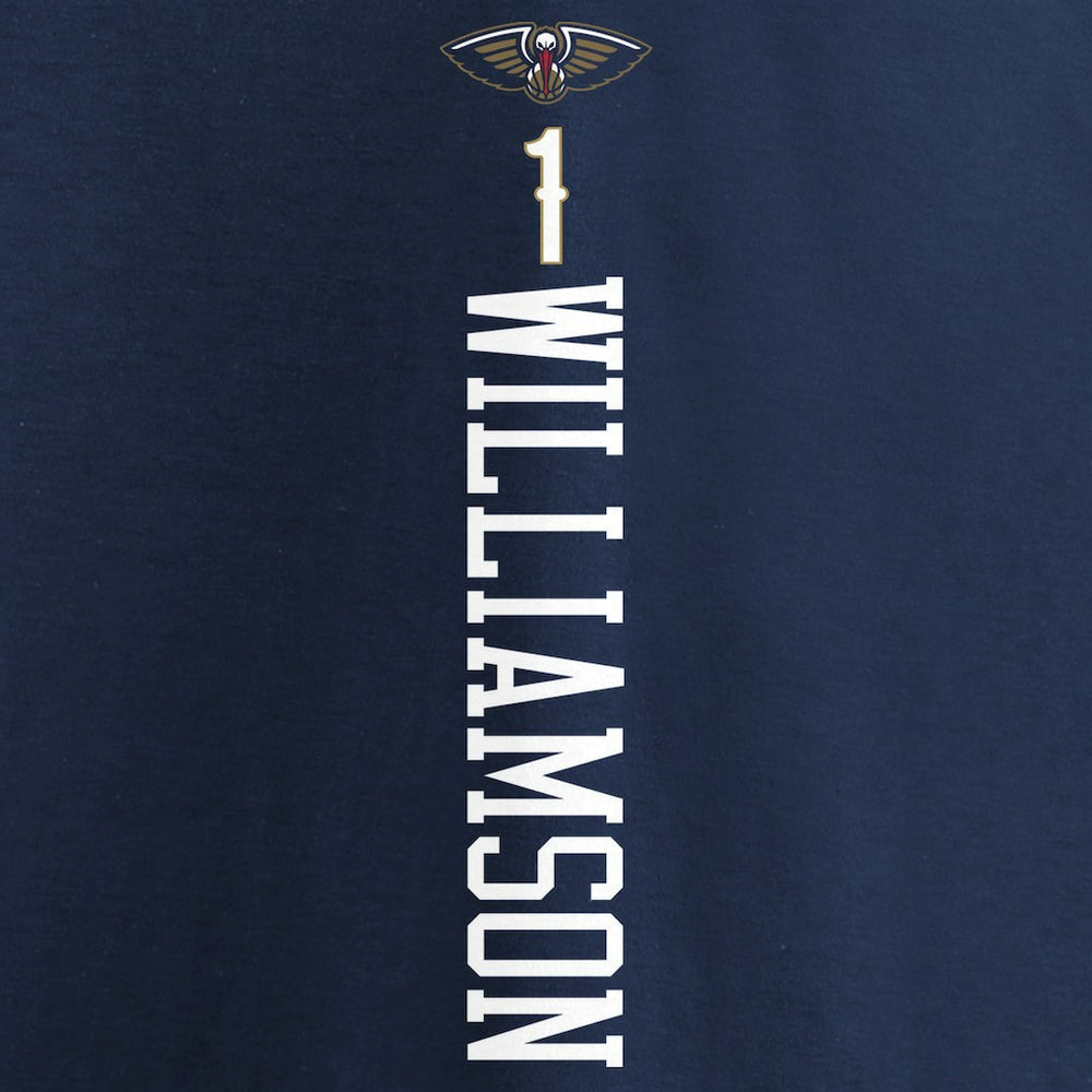 NBA Zion Williamson New Orleans Pelicans 2019 NBA Draft Playmaker Name & Number T-Shirt