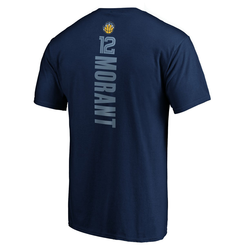NBA Ja Morant Memphis Grizzlies 2019 NBA Draft Playmaker Name & Number T-Shirt