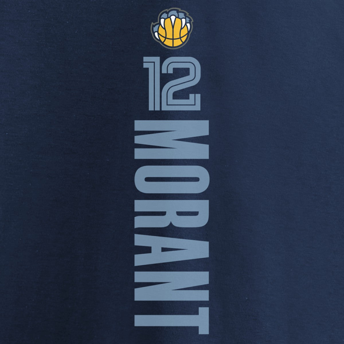 NBA Ja Morant Memphis Grizzlies 2019 NBA Draft Playmaker Name & Number T-Shirt
