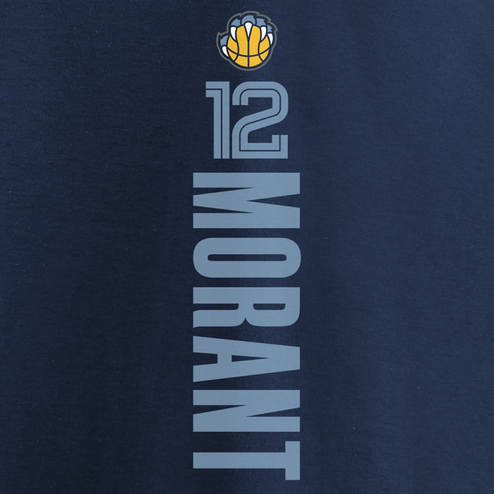 NBA Ja Morant Memphis Grizzlies 2019 NBA Draft Playmaker Name & Number T-Shirt