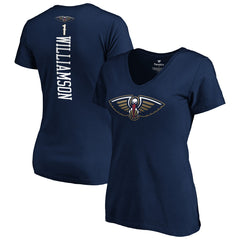 NBA Zion Williamson New Orleans Pelicans Women's 2019 NBA Draft Playmaker Name & Number V-Neck T-Shirt