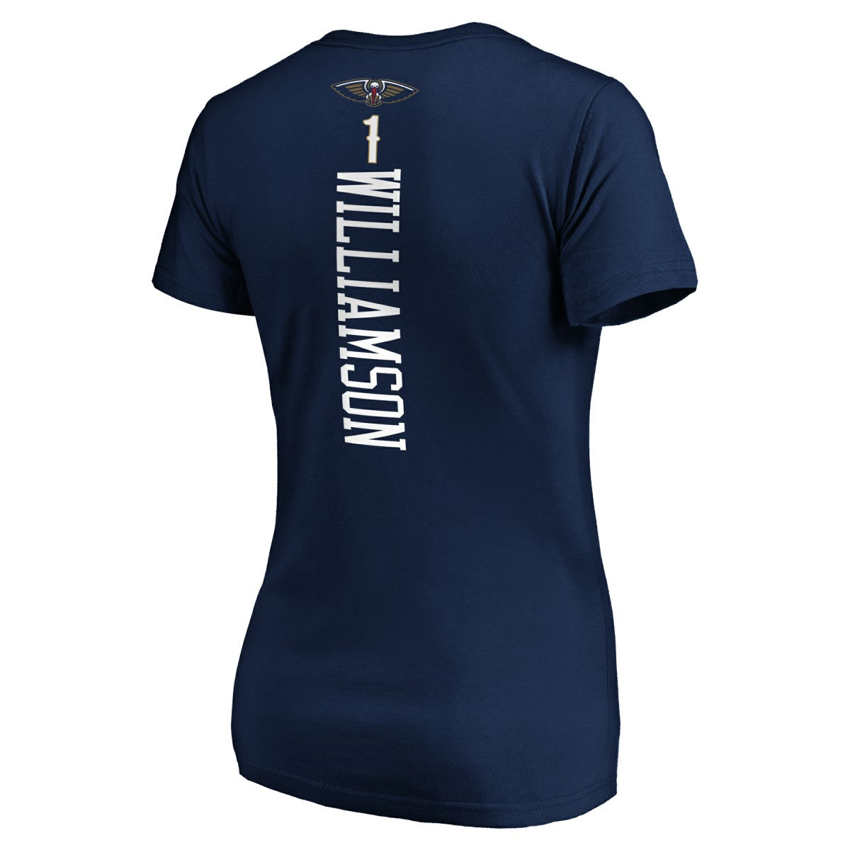 NBA Zion Williamson New Orleans Pelicans Women's 2019 NBA Draft Playmaker Name & Number V-Neck T-Shirt