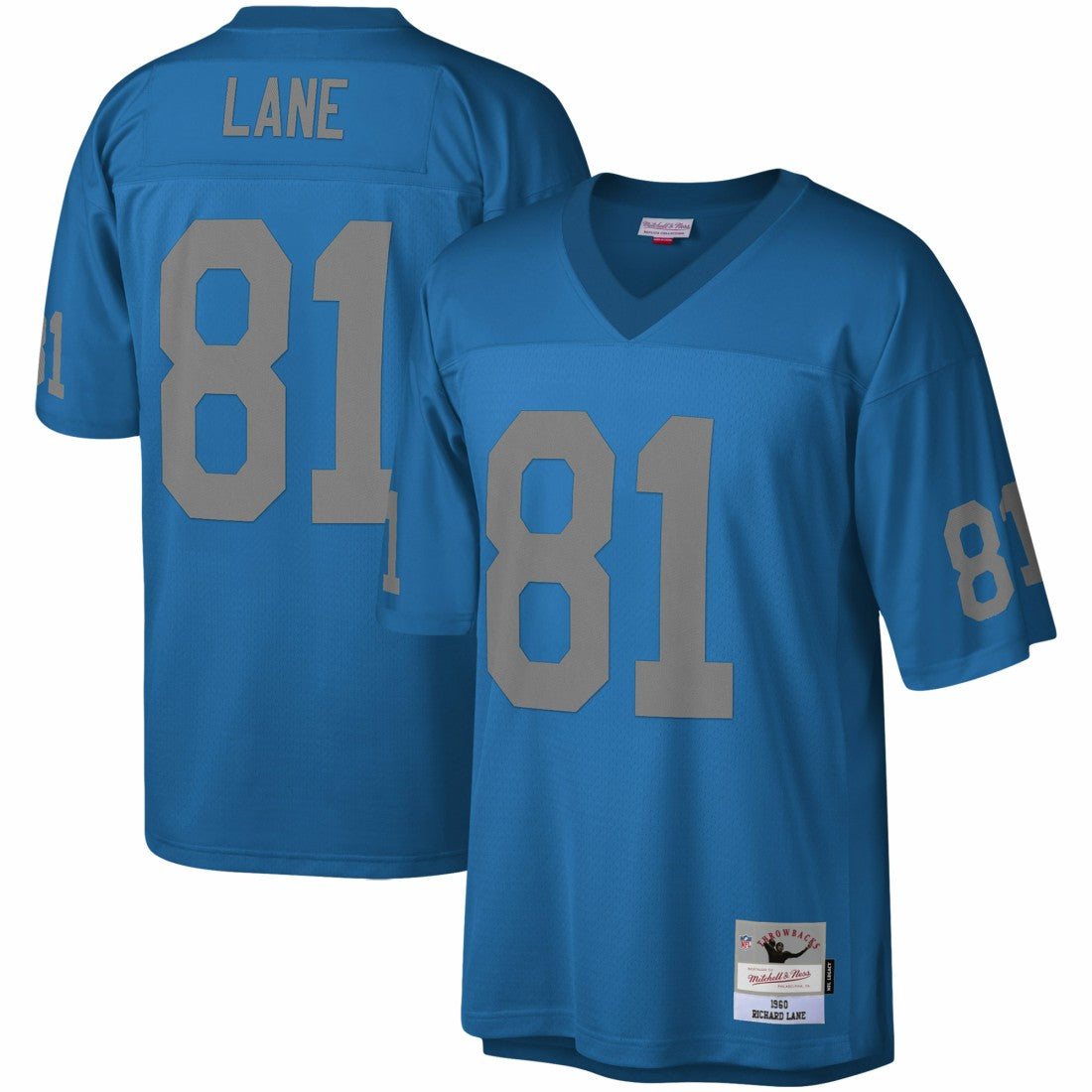 Richard Lane  Legacy Replica Jersey - Detroit Lions