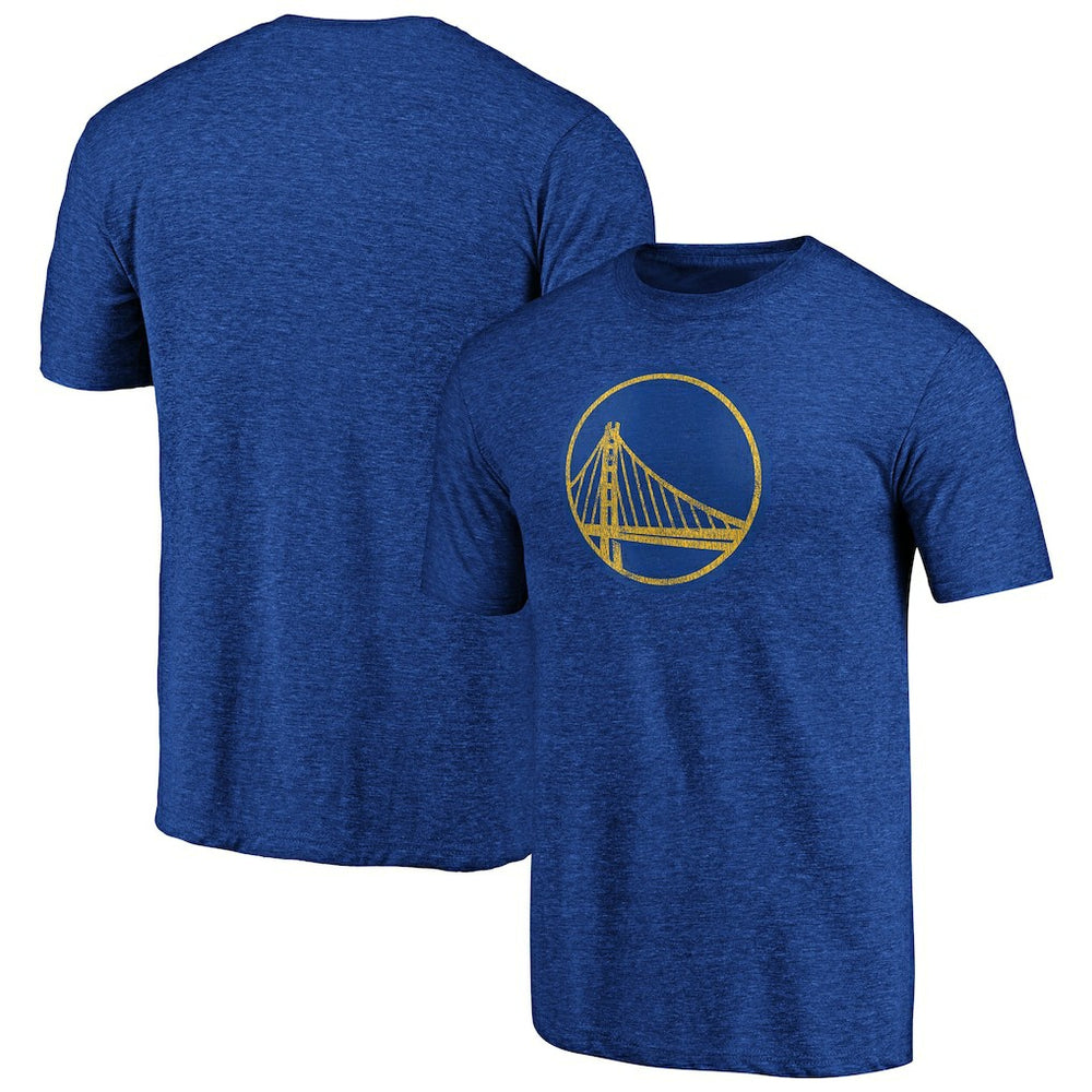 NBA Golden State Warriors Distressed Primary Logo Tri-Blend T-Shirt sale