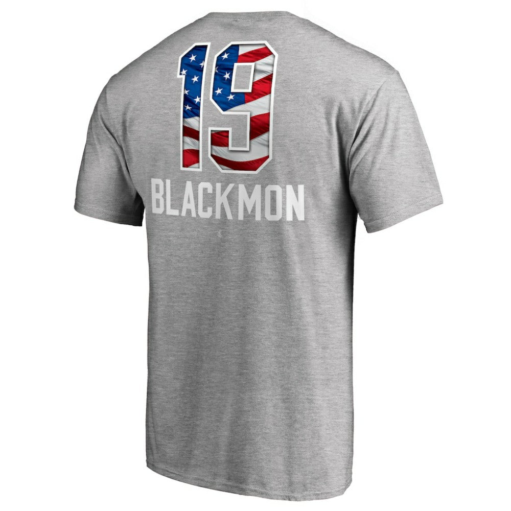 MLB Charlie Blackmon Colorado Rockies Banner Wave Name & Number T-Shirt