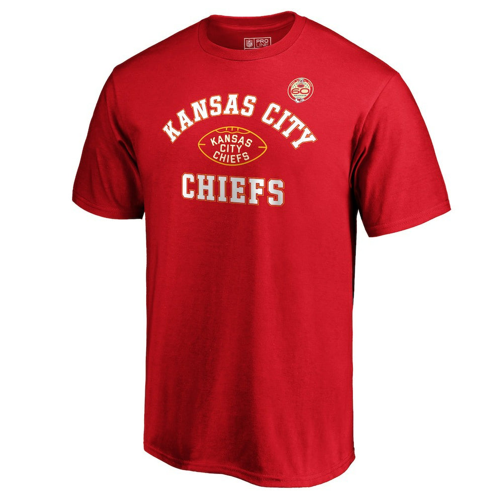 60th Season Logo Arc T-Shirt - Kansas City Chiefs