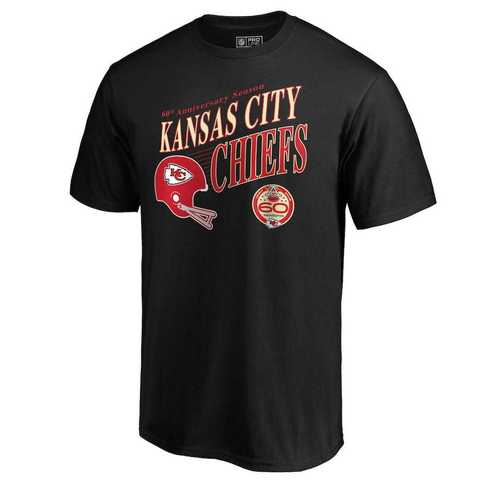 60th Season Logo Rise T-Shirt - Kansas City Chiefs