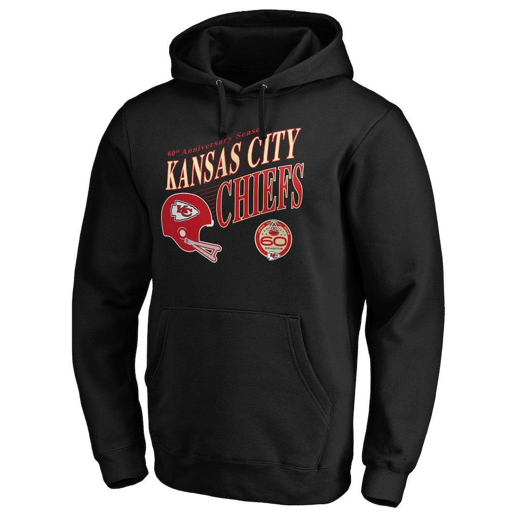 60th Season Logo Rise Pullover Hoodie - Kansas City Chiefs