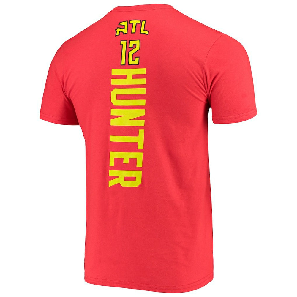NBA De'Andre Hunter Atlanta Hawks Playmaker Name & Number Logo T-Shirt
