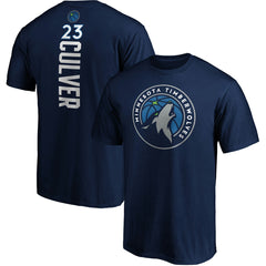 NBA Jarrett Culver Minnesota Timberwolves Playmaker Name & Number Logo T-Shirt