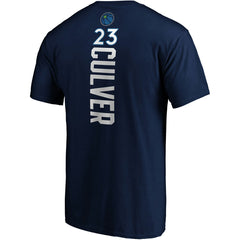 NBA Jarrett Culver Minnesota Timberwolves Playmaker Name & Number Logo T-Shirt