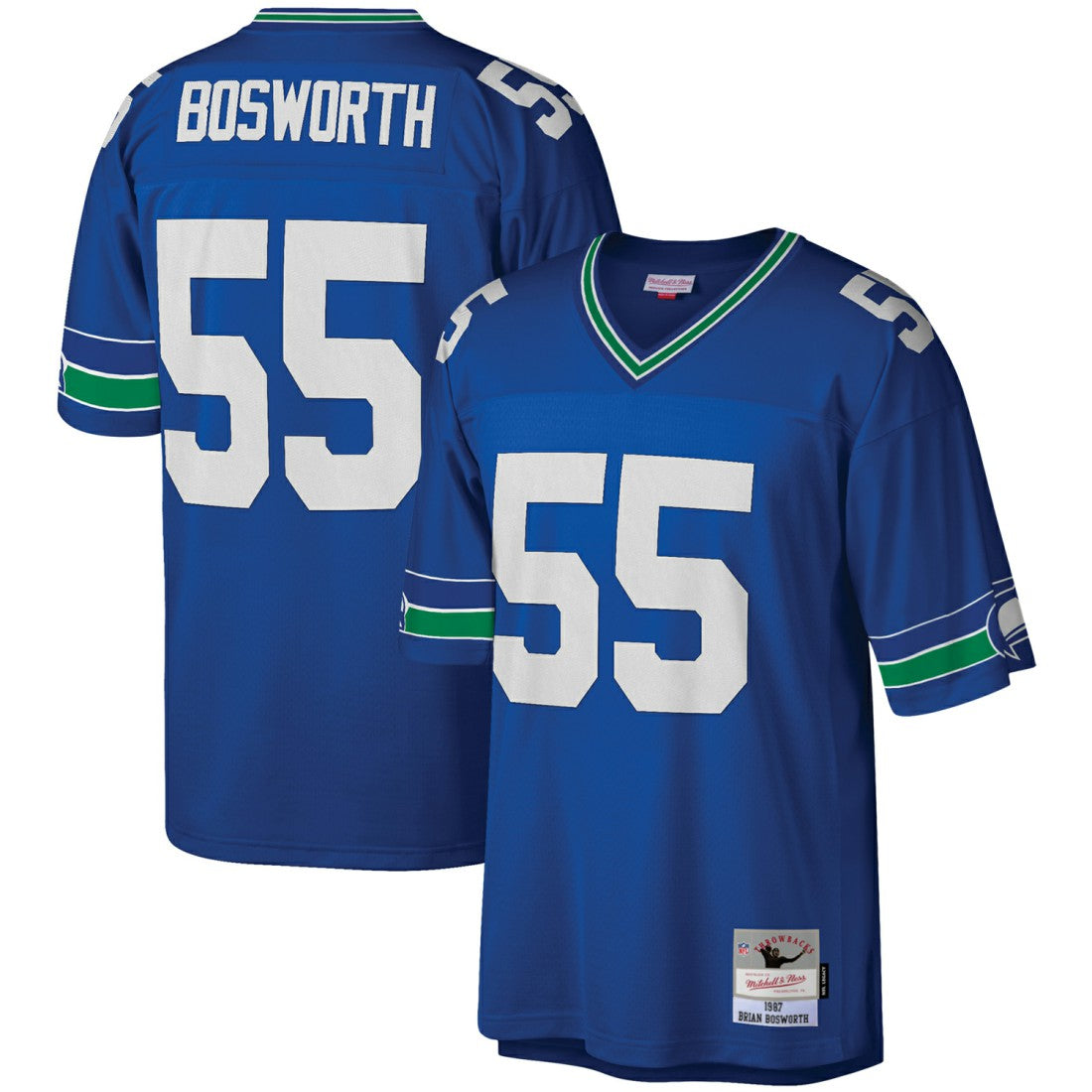Brian Bosworth  Legacy Replica Jersey - Seattle Seahawks