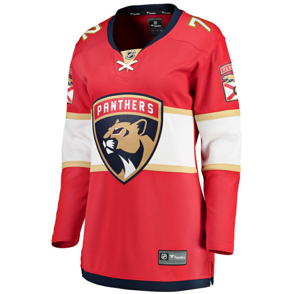 NHL Red Sergei Bobrovsky Florida Panthers Fanatics Women's Home Breakaway Jersey