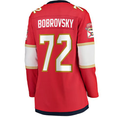 NHL Red Sergei Bobrovsky Florida Panthers Fanatics Women's Home Breakaway Jersey
