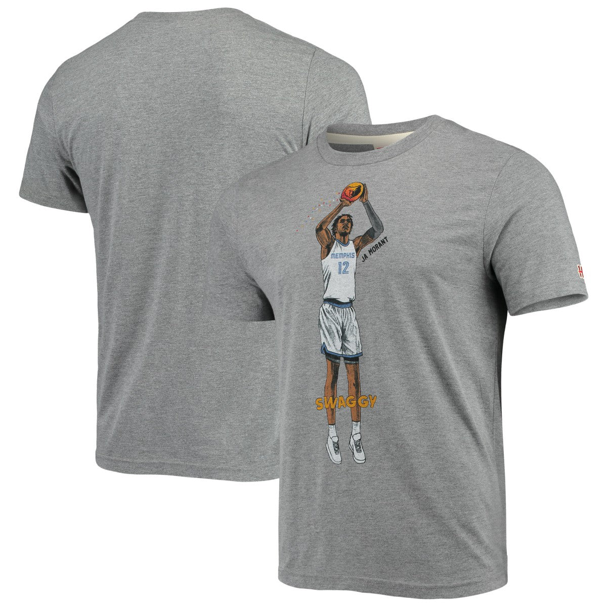 NBA Ja Morant Memphis Grizzlies Player Graphic Tri-Blend T-Shirt