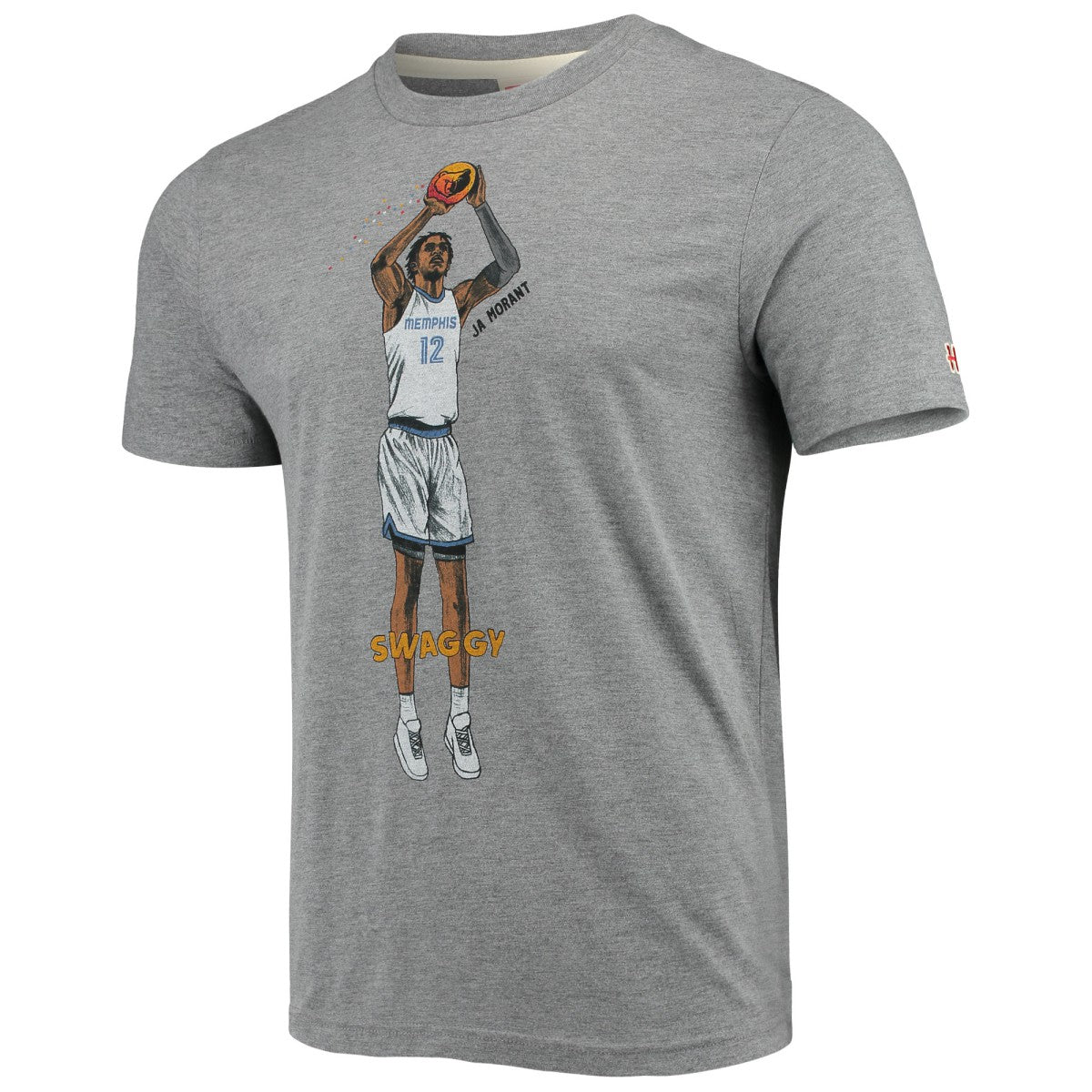 NBA Ja Morant Memphis Grizzlies Player Graphic Tri-Blend T-Shirt
