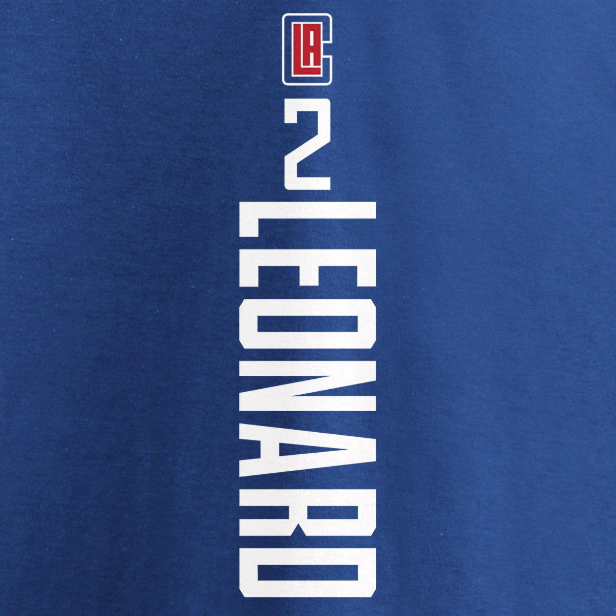 NBA Kawhi Leonard LA Clippers Playmaker Name & Number T-Shirt