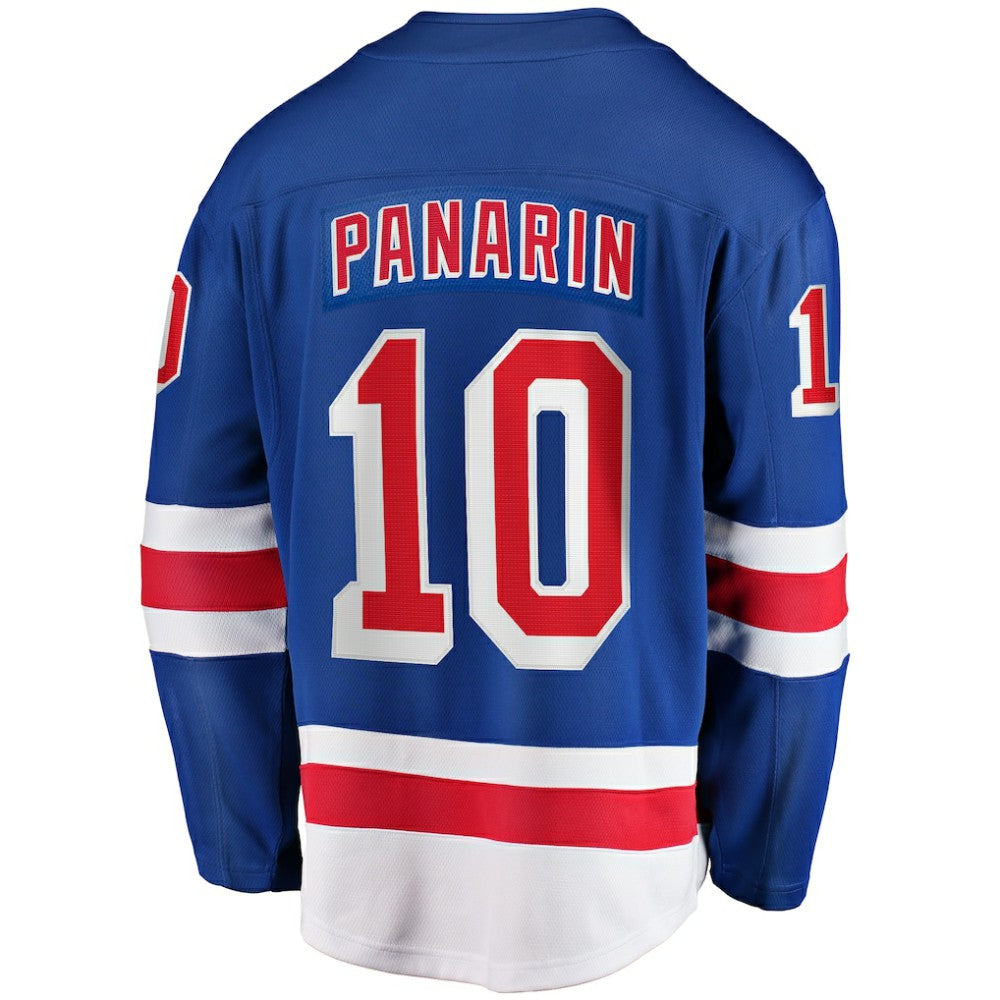 NHL Blue Artemi Panarin New York Rangers Fanatics Home Breakaway Player Jersey