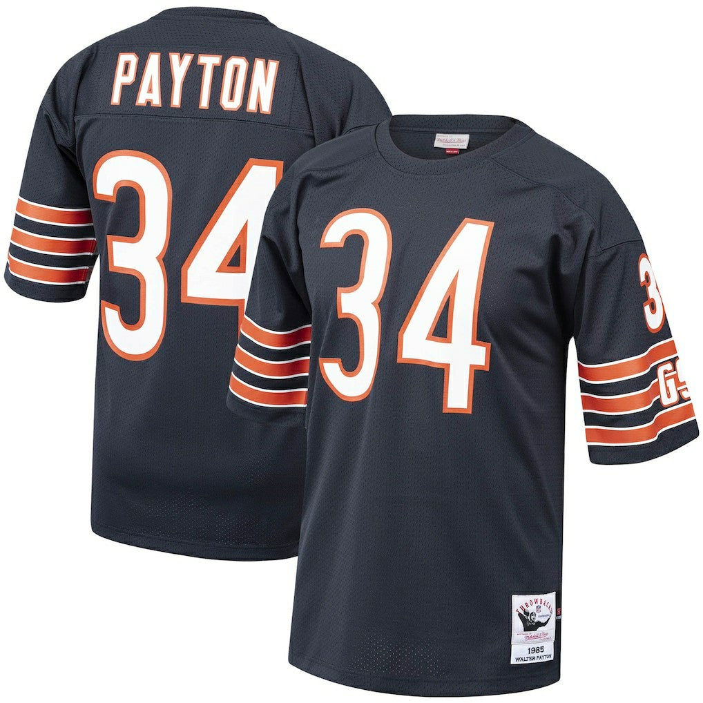 Walter Payton  1985 Authentic Throwback Retired Player Jersey - Chicago Bears