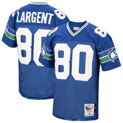 Steve Largent  1985 Authentic Throwback Retired Player Jersey - Seattle Seahawks