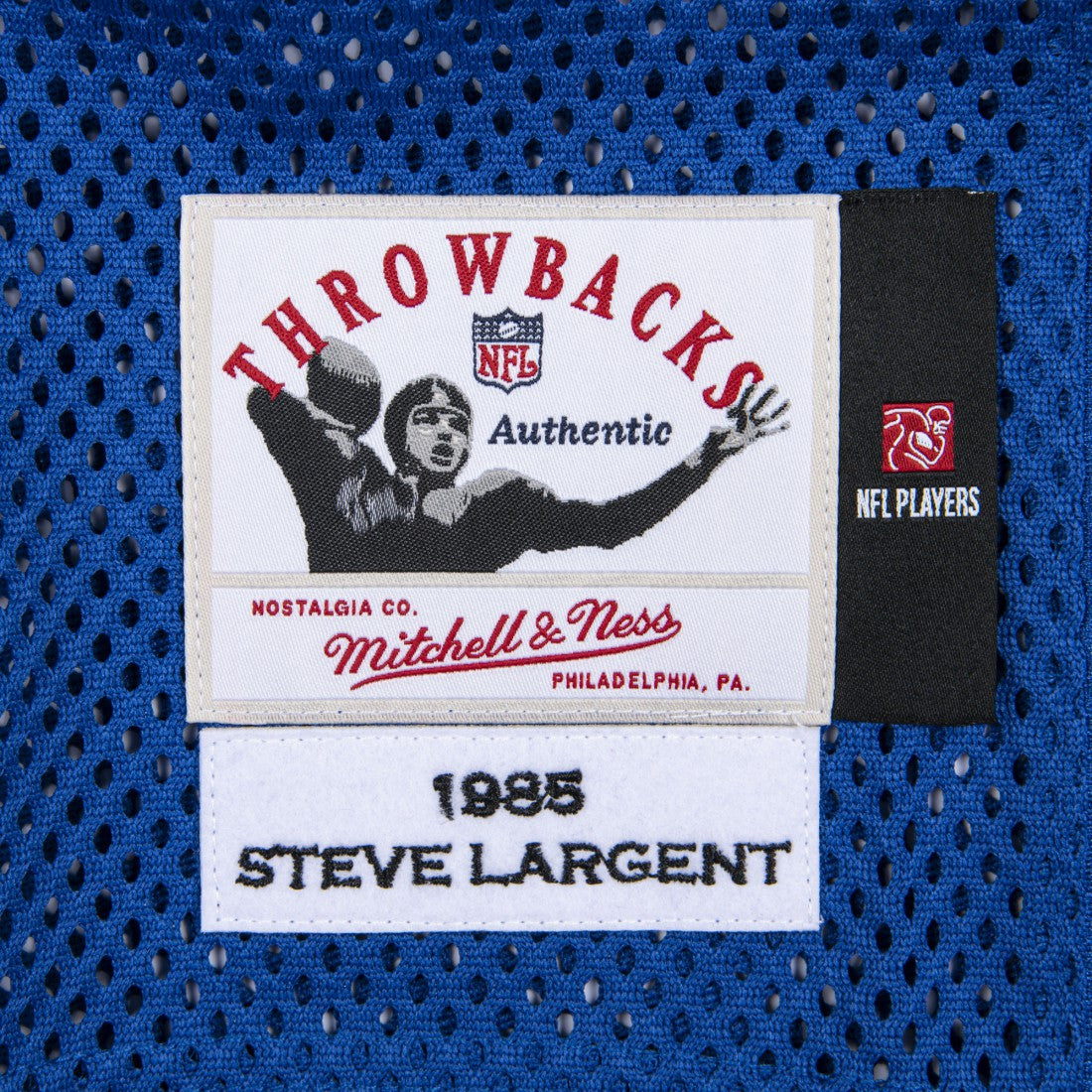 Steve Largent  1985 Authentic Throwback Retired Player Jersey - Seattle Seahawks