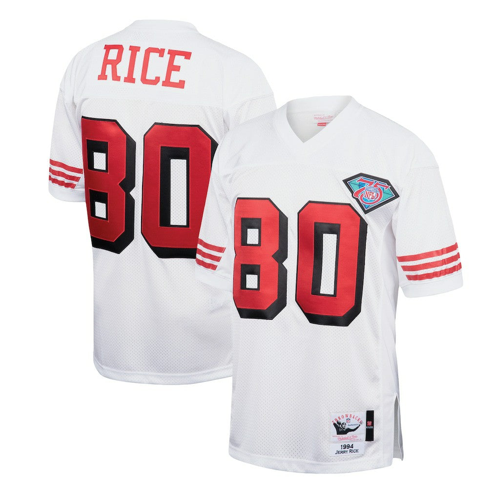 Jerry Rice  1994 Authentic Throwback Retired Player Jersey - San Francisco 49ers