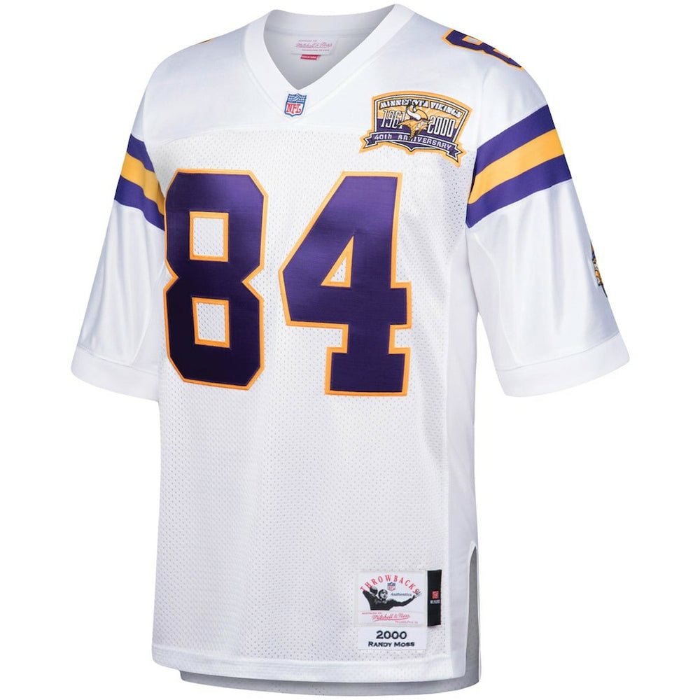 Randy Moss  2000 Authentic Throwback Retired Player Jersey - Minnesota Vikings