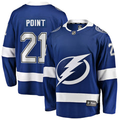 NHL Blue Brayden Point Tampa Bay Lightning Fanatics Breakaway Jersey