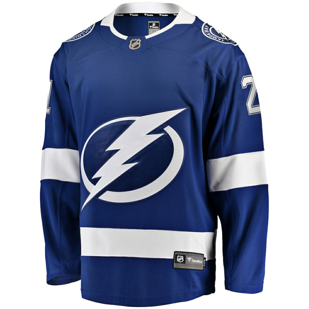 NHL Blue Brayden Point Tampa Bay Lightning Fanatics Breakaway Jersey