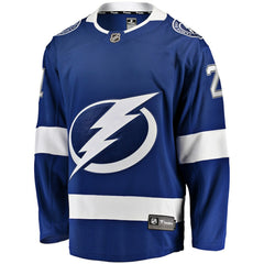 NHL Blue Brayden Point Tampa Bay Lightning Fanatics Breakaway Jersey