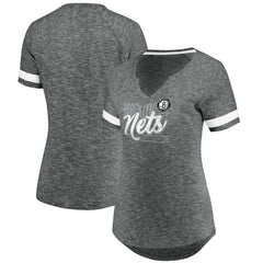 NBA Brooklyn Nets Women's Showtime Winning With Pride Notch Neck T-Shirt