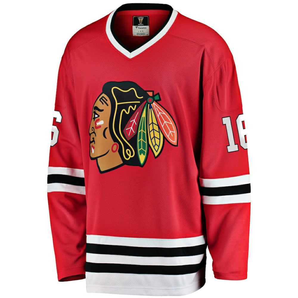 NHL Red Eddie Olczyk Chicago Blackhawks Fanatics Premier Breakaway Retired Player Jersey