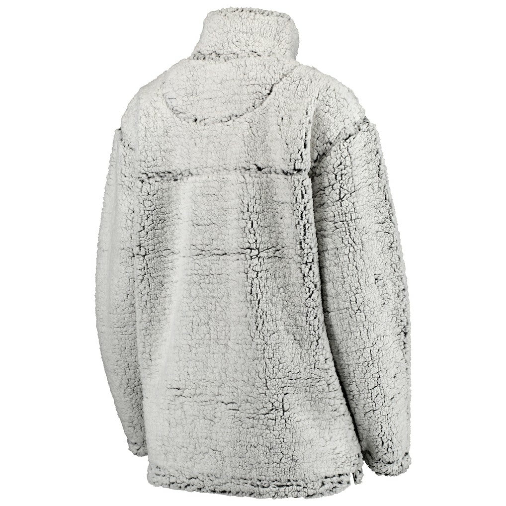 Women's Sherpa Quarter-Zip Pullover Jacket - Chicago Bears