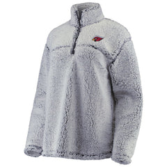 G-III 4Her by Carl Banks Women's Sherpa Quarter-Zip Pullover Jacket - Arizona Cardinals