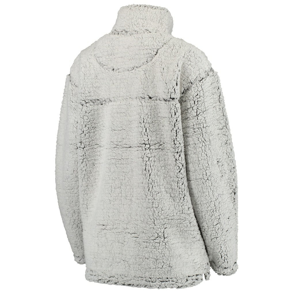 Women's Sherpa Quarter-Zip Pullover Jacket - Philadelphia Eagles