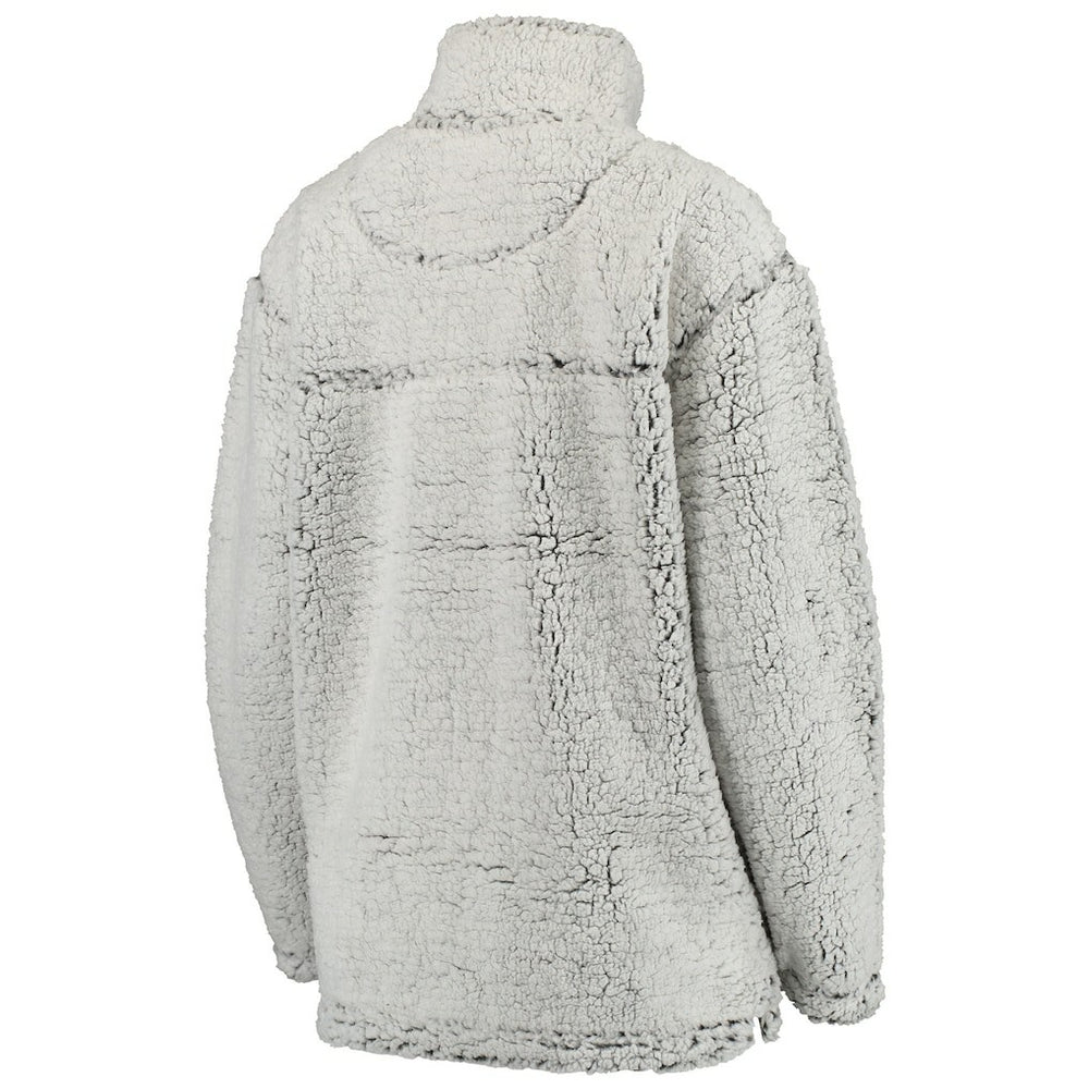 Women's Sherpa Quarter-Zip Pullover Jacket - Philadelphia Eagles